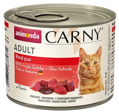 Animonda Carny Adult Wołowina puszka 200g - Image 1