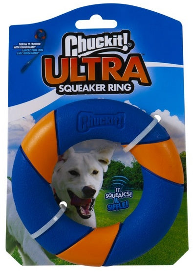 Chuckit! Ultra Squeaker Ring - nieregularne odbicie i piszczałka - Image 1