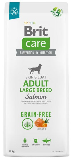 Brit Care Grain Free Adult Large Breed Salmon 12kg - Image 2