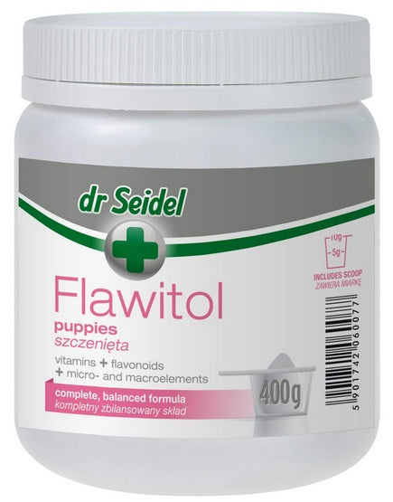 Dr Seidel Flawitol dla szczeniąt - proszek 400g - Image 1