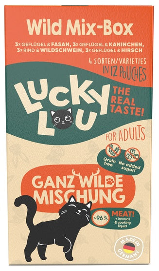 Lucky Lou Lifestage Adult Wild Mix-Box saszetki 12x125g - Image 2