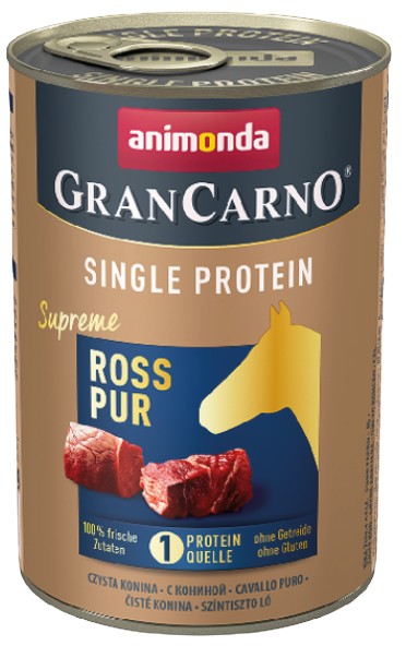 Animonda GranCarno Single Protein Konina puszka 400g - Image 2