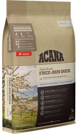 Acana Singles Free-Run Duck 2kg - Image 3