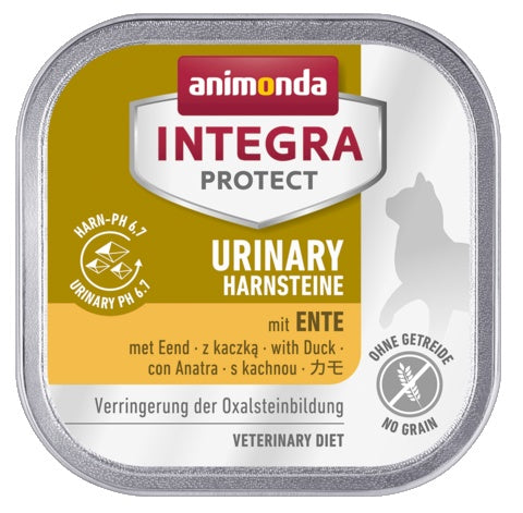 Animonda Integra Protect Urinary Harnsteine Oxalate dla kota – z kaczką tacka 100g