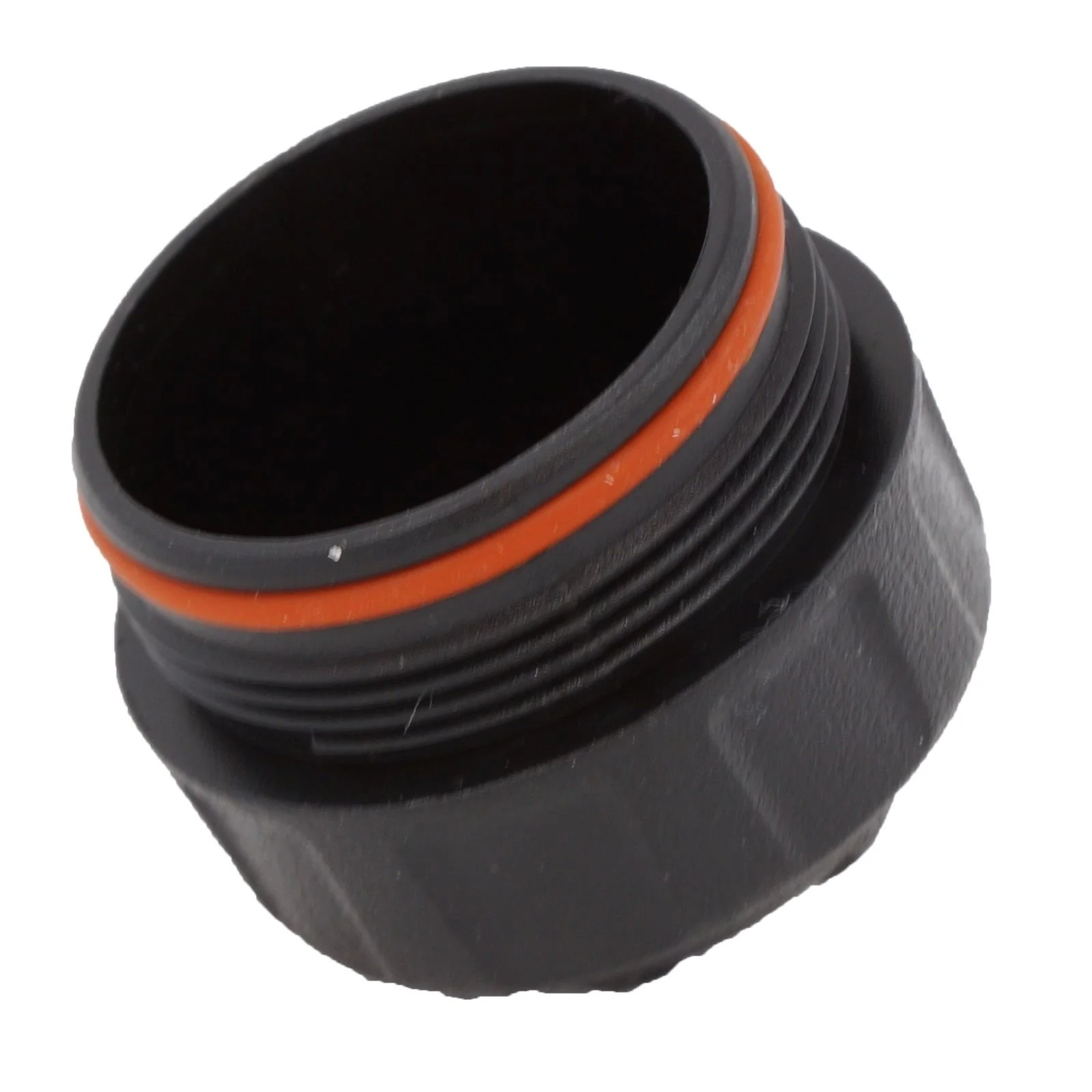 Quest Arcap End Cap with Attachment Loop for Pinpointer Black - Image 1