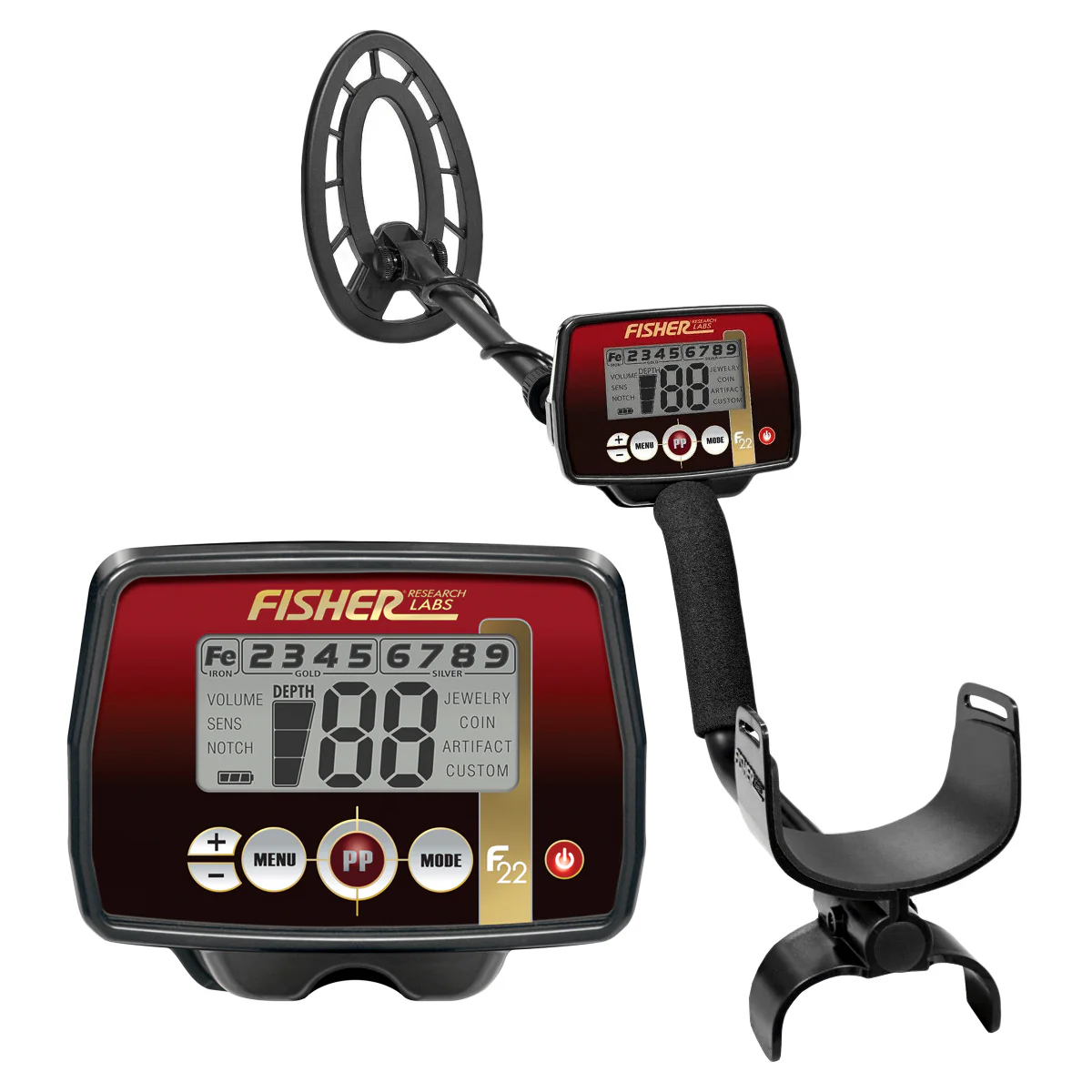 Fisher F22 Metal Detector - Image 1