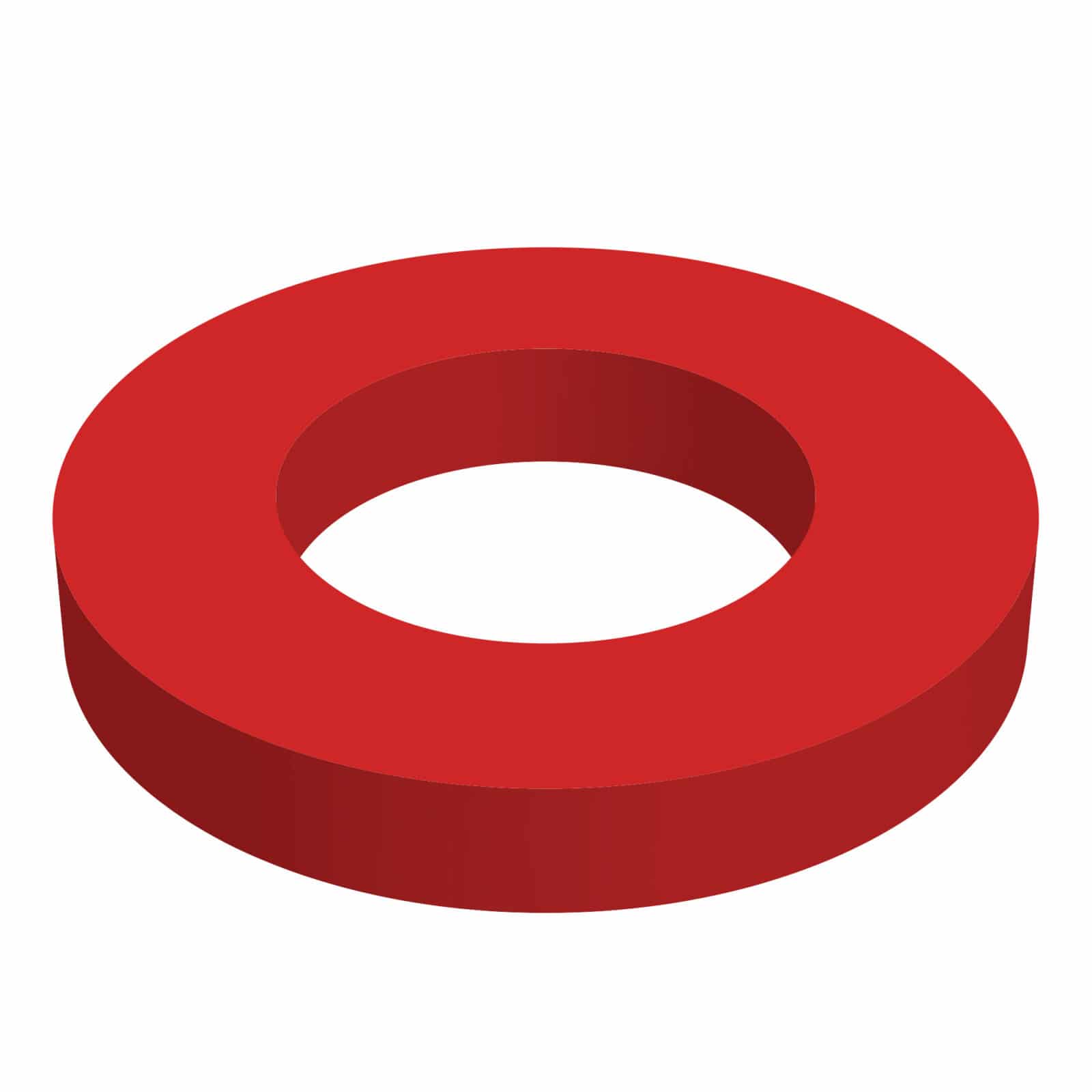 Neoprene Red Washers for Fisher and Teknetics Metal Detectors - Image 2
