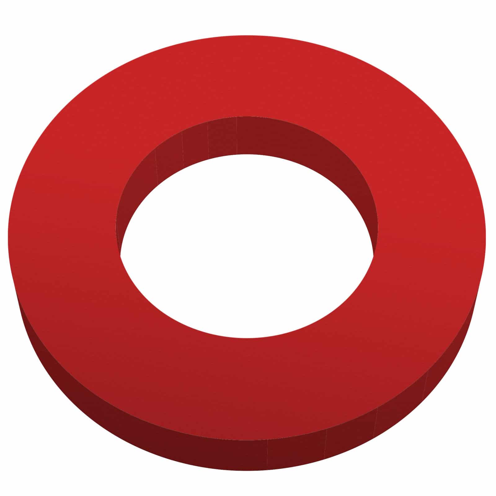 Neoprene Red Washers for Fisher and Teknetics Metal Detectors - Image 1