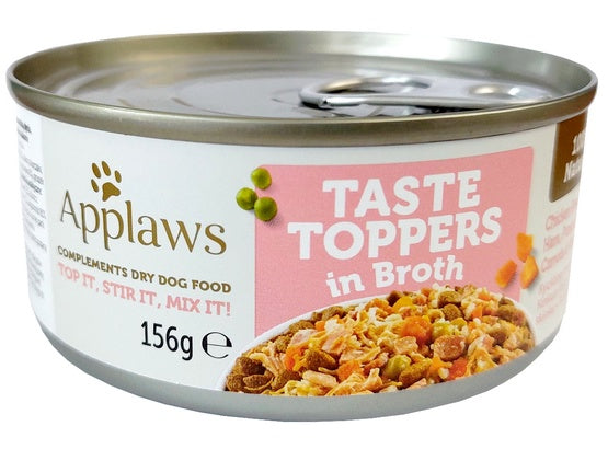 Applaws Dog Taste Toppers puszka z kurczakiem, szynką i warzywami 156g - Image 2