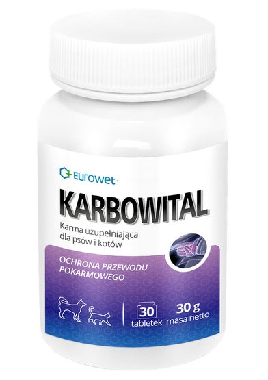 Karbowital dla psa i kota 30 tabl. - Image 1