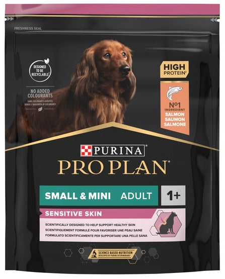 Purina Pro Plan Adult Small & Mini Sensitive Skin 700g - Image 1