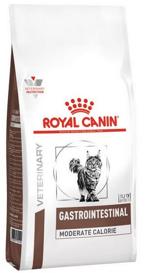 Royal Canin Veterinary Diet Feline Gastrointestinal Moderate Calorie 2kg - Image 1