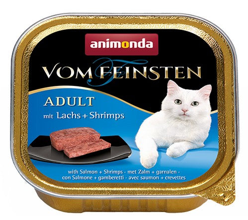 Animonda vom Feinsten Cat Adult z Łososiem i Krewetkami tacka 100g - Image 2