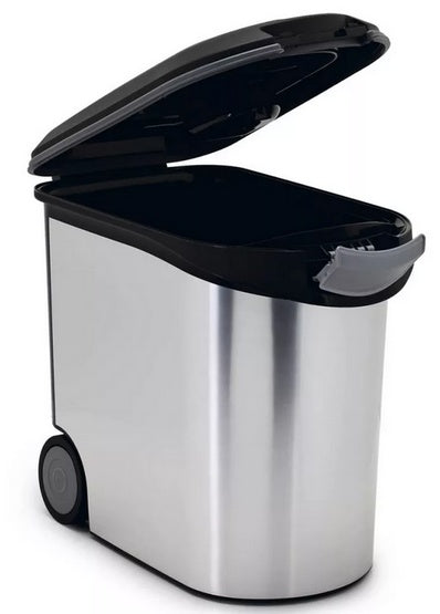 Curver Pojemnik na karmę srebrny 12kg - Image 3