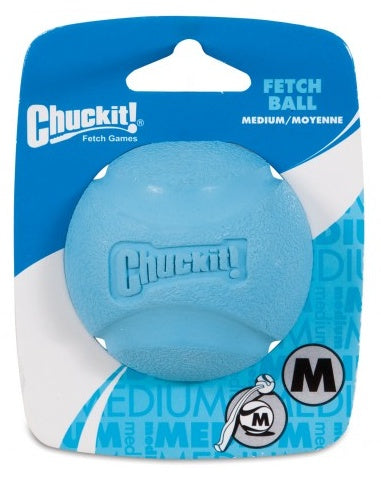 Chuckit! Fetch Ball Medium – sprężysta piłka do aportowania z naturalnej gumy