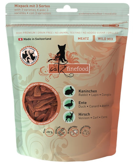 Catz Finefood Meatz Wild Mix - królik, kaczka, jeleń 45g - Image 1