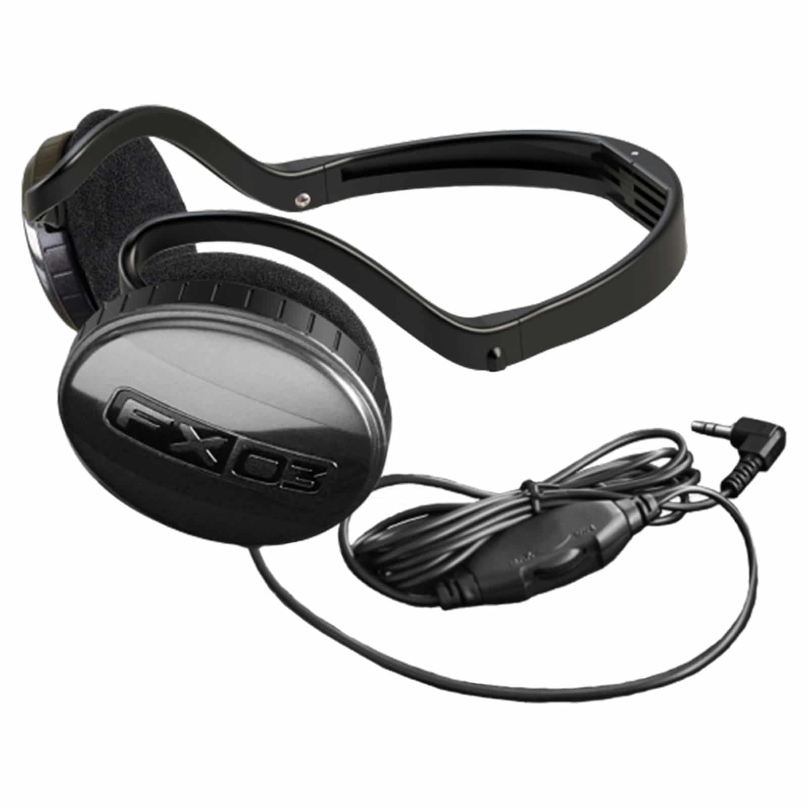 XP Deus Metal Detector Wired Headphone FX-03 w/ Volume Control - Image 1