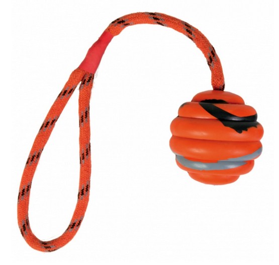 Trixie Piłka z linką 6cm [33724] - Image 2