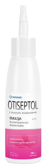 Otiseptol – płyn do przemywania uszu psa i kota 100ml