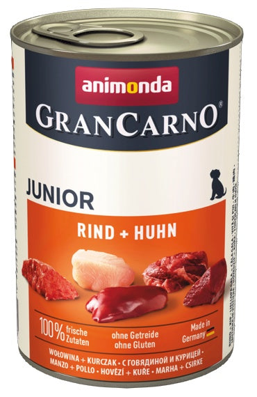 Animonda GranCarno Original Adult Rind Huhn Wołowina + Kurczak puszka 400g - Image 2