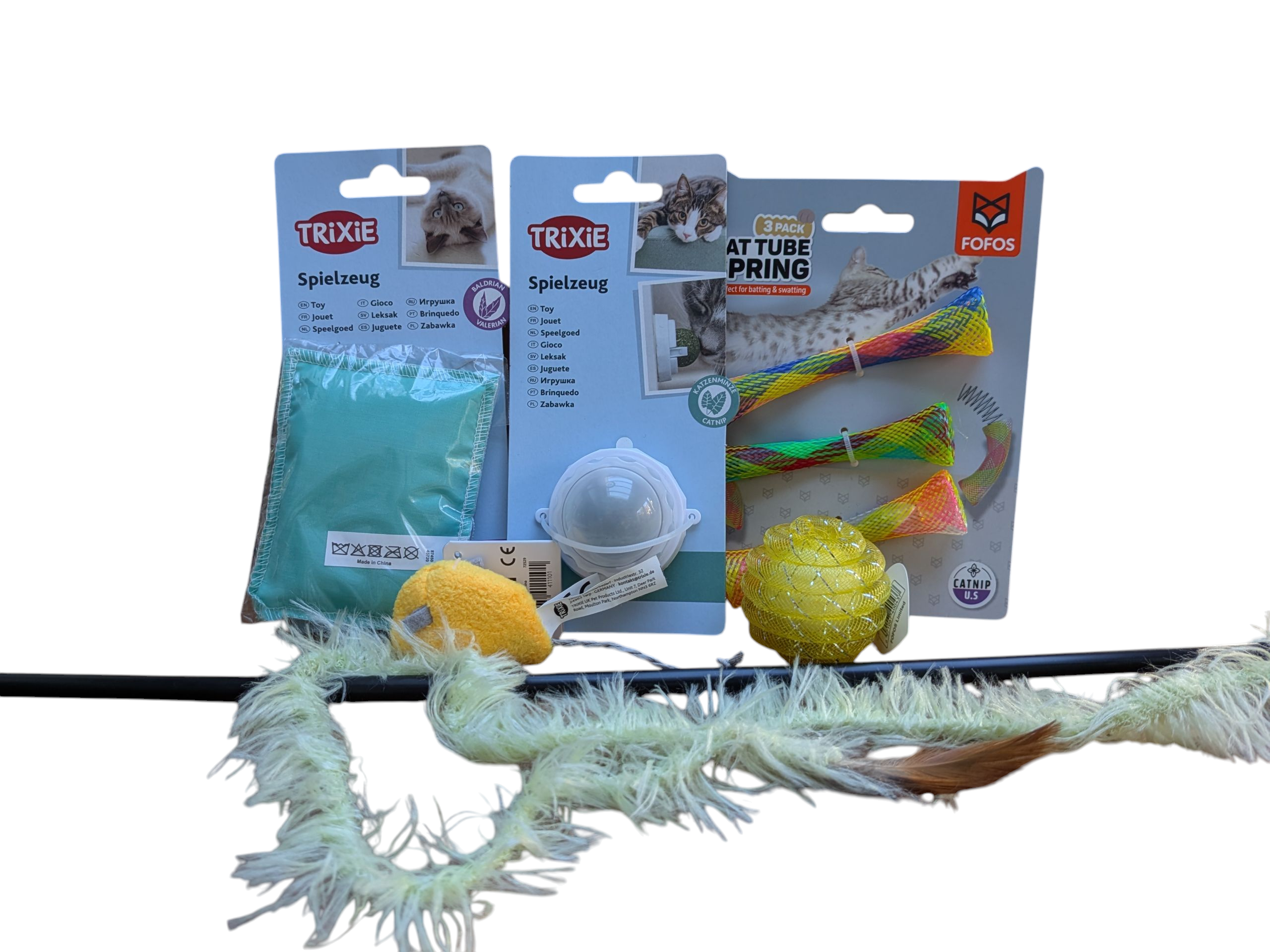 Fidello Fun Package for Cats & Kittens – Play, challenge and entertainment all in one.