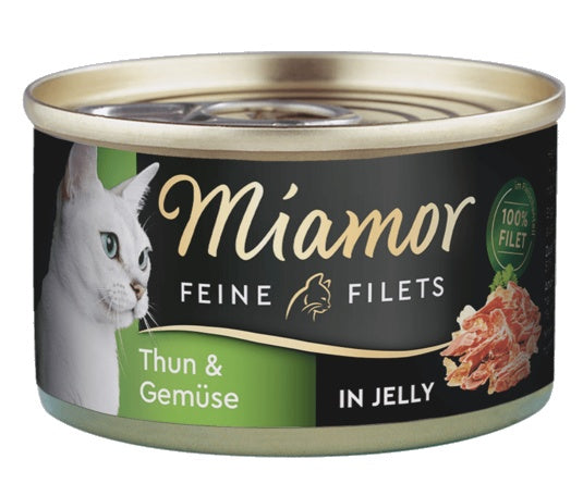 Miamor Feine Filets Dose Thunfisch & Gemuse - tuńczyk i warzywa 100g - Image 1