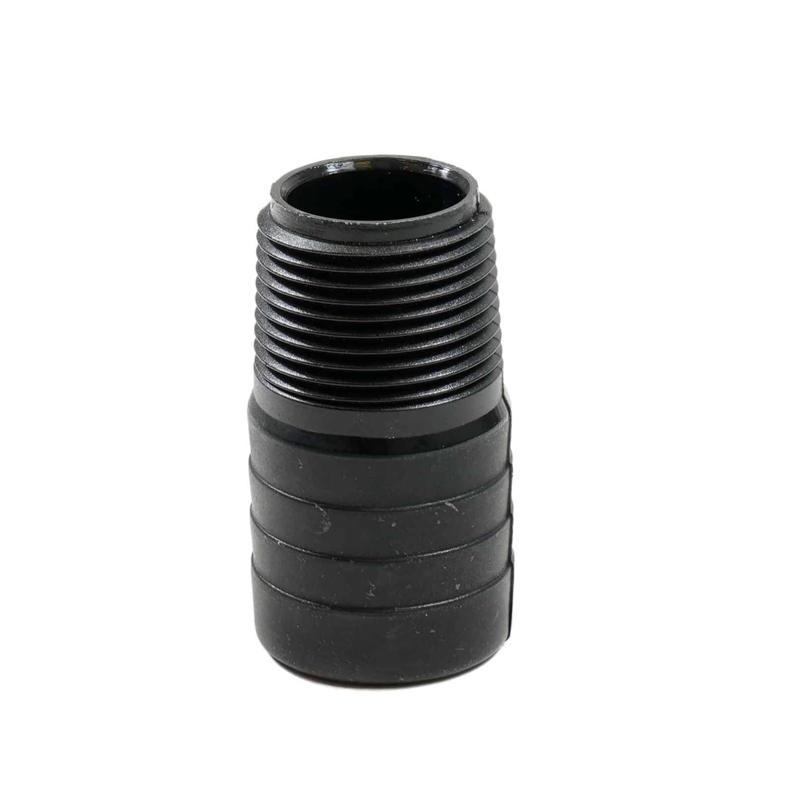 Gold Cube 3/4" Pipe Thread x 1-1/8 Barbed Fitting - Image 2