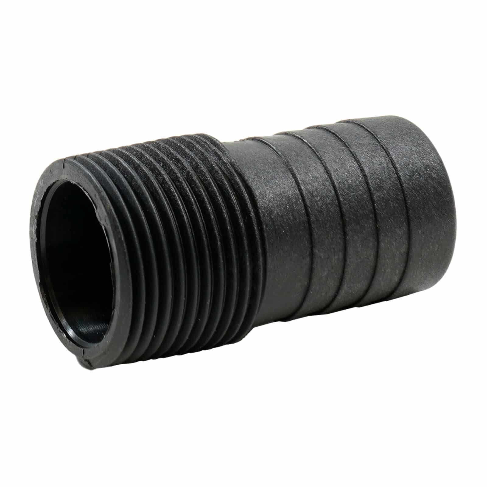 Gold Cube 1" Pipe Thread x 1 1/8" Barbed Fitting - Image 3