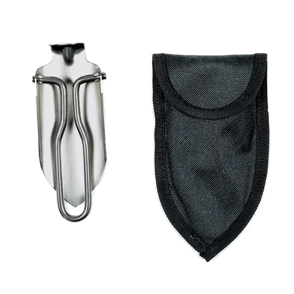 Gold Claw Stainless Steel Folding Shovel - Image 2