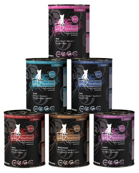Catz Finefood Purrrr collection i - mix 6 smaków w multipacku 6x400 g - Image 1