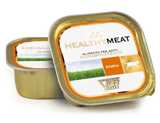 Healthy Meat kot mono kaczka 90 g – monoproteinowa tacka 95% mięsa