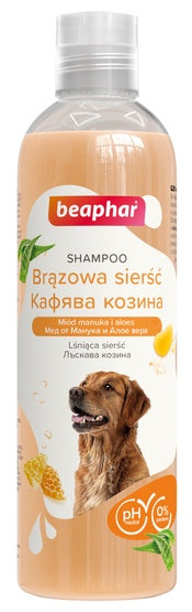 Beaphar Szampon dla brązowej sierści 250ml - Image 1