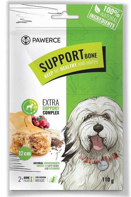 Pawerce Support Bone Medium Breeds 2szt/op 110g/12cm - Image 1