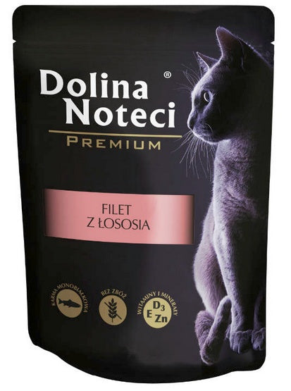 Dolina Noteci Premium Kot Filet z łososia saszetka 85g - Image 1