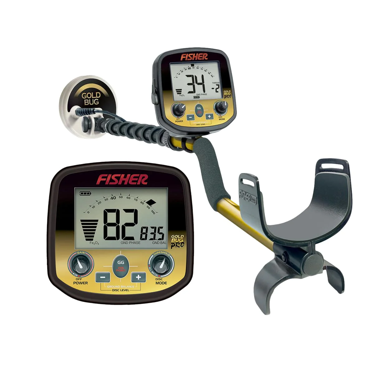 Fisher Gold Bug Pro Metal Detector with 5" DD Search Coil - Image 1