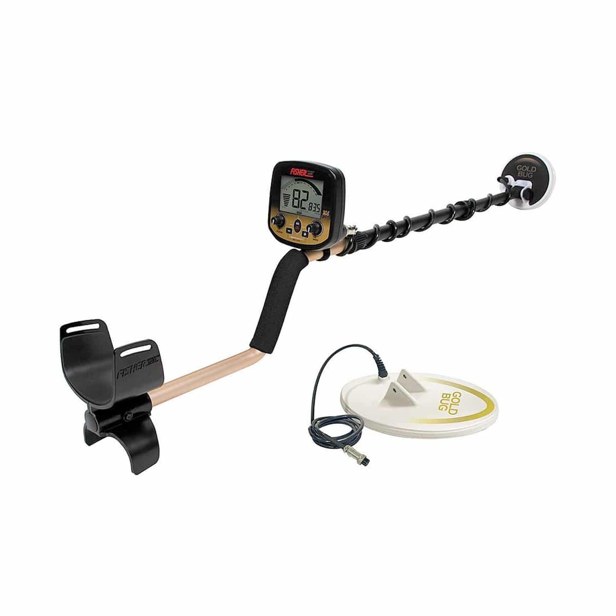 Fisher Gold Bug Pro Metal Detector Search Coil Combo (Open Box) - Image 1
