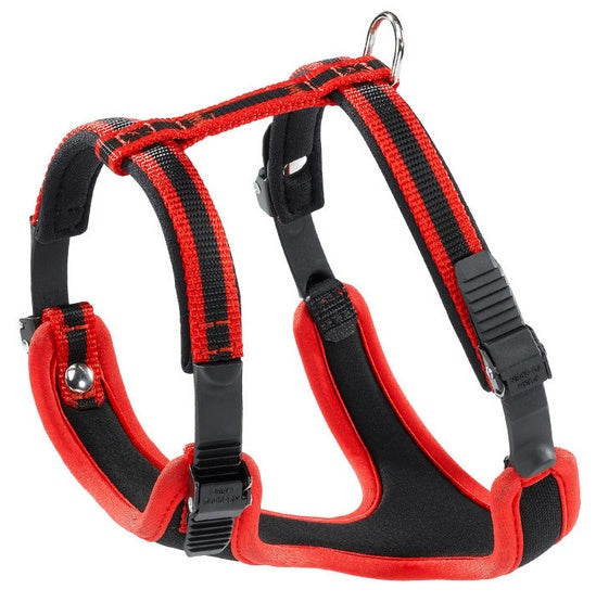 Ferplast Ergocomfort P Szelki S czerwony [75463922] - Image 1
