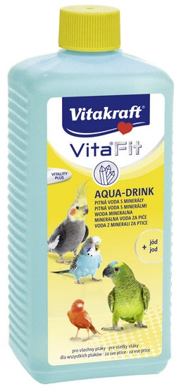 Vitakraft Vogel Trank / Aqua Drink Napój dla ptaków z jodem 500ml [18185] - Image 1