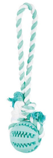 Trixie Piłka Dentafun ze sznurem 7cm/24cm [TX-3299] - Image 1