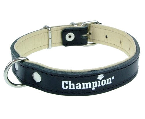 Champion Obroża Skórzana na skórce czarna SK/S 50/1,8 [SOS] - Image 1