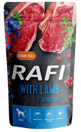 Rafi Pies Jagnięcina saszetka 500g - Image 2