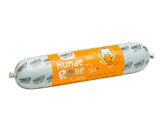 Purbello Dog kiełbaska treningowa monobiałkowa kaczka 400 g - łatwa do krojenia na nagrody - Image 1