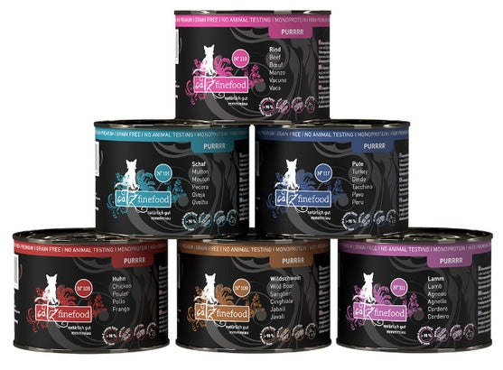 Catz Finefood Purrrr collection I - mix 6 smaków dla wrażliwych kotów - Image 1