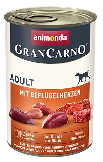 Animonda GranCarno Original Adult drobiowe serca - mięsna karma bez zbóż - Image 2