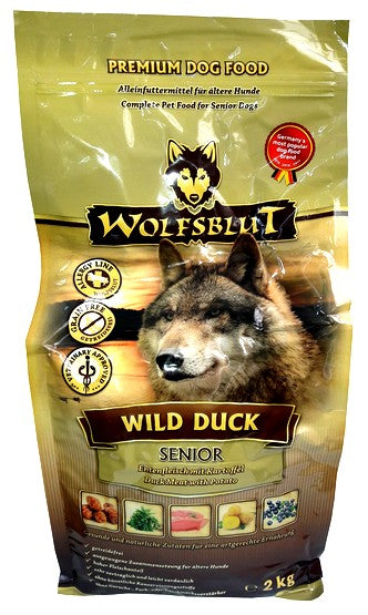 Wolfsblut Dog Wild Duck Senior - kaczka i bataty 2kg - Image 2
