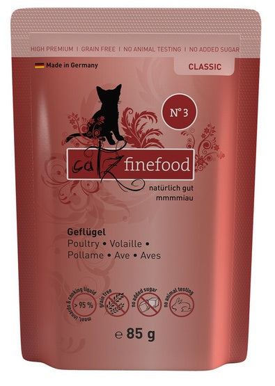 Catz Finefood Classic N.03 Drób saszetka 85g - Image 1