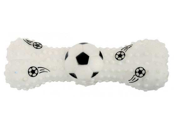 Zolux Zabawka winylowa piłka-kość nożna 15cm [480775] - Image 1