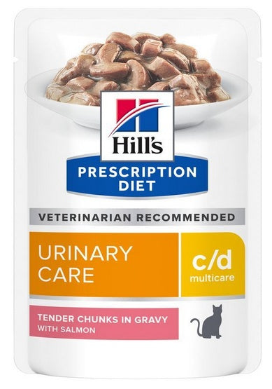 Hill’s Prescription Diet c/d Feline z Łososiem saszetka 85g