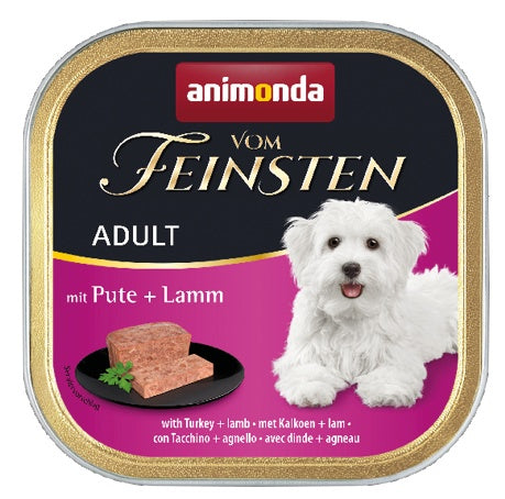 Animonda vom Feinsten Dog Adult Indyk i Jagnięcina 150g - Image 1