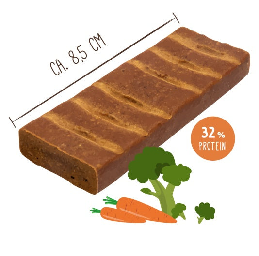 Sammy's Fitness Slice baton proteinowy brokuł i marchew - bezzbożowa przekąska treningowa 25 g - Image 2